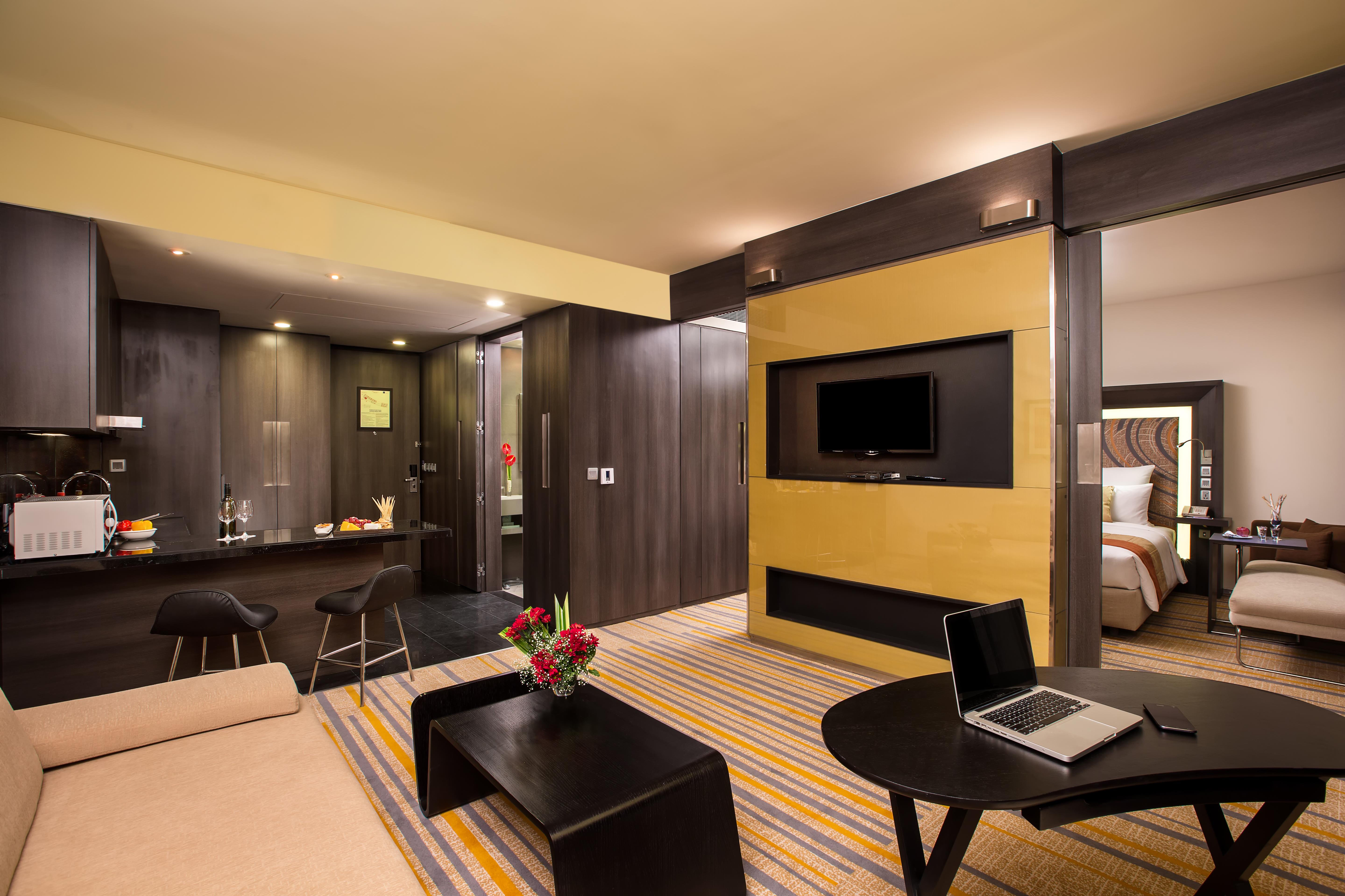 Novotel Kolkata Hotel&Residences Exteriér fotografie Suite at the hotel